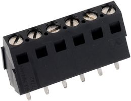 1546074-6 - TERMINAL BLOCK, PCB, 6POS, 30-12AWG detail