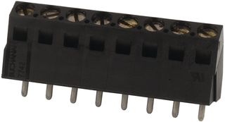 1546074-8 - TERMINAL BLOCK, PCB, 8POS, 30-12AWG detail