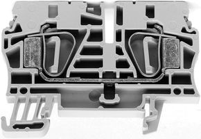 1608670000 - TERMINAL BLOCK, DIN RAIL, 2POS, 22-8AWG detail