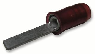 150730 - CRIMP TERMINAL, BLADE, 2.28MM x 0.83MM, RED detail