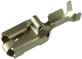 154718-3 - TERMINAL, FEMALE DISCONNECT 0.25IN CRIMP detail