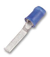 154724 - TERMINAL, BLADE, 3.05 x 0.79MM, CRIMP, BLUE detail