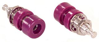 1581-7 - BANANA JACK, 15A, TURRET, VIOLET detail