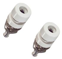 1581-9 - BANANA JACK, 15A, TURRET, WHITE detail