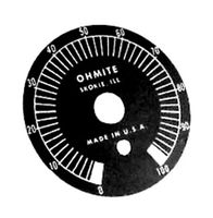 5007E - PLATE, DIAL detail