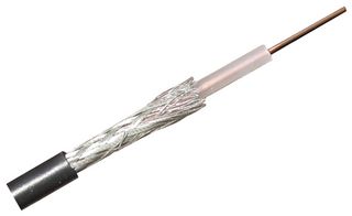 9228 0105000 - COAXIAL CABLE, RG-62A/U, 5000FT, BLACK detail