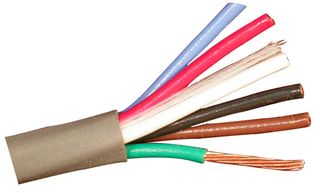 9612 060100 - SHLD MULTICOND CABLE, 7COND, 24AWG, 100FT, 300V detail