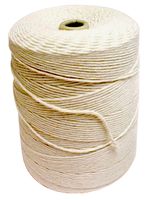 815040W WH032 - LACING CORD, PES, 0.76MM DIA, 12PLY, WHT, 457M detail