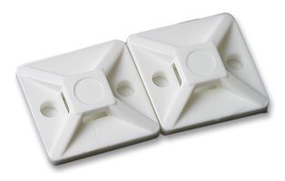 HELLERMANN TYTON151-28529BASE, CABLE TIE MOUNT, 38X38X6.4MM detail