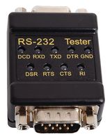 72-9265 - CABLE TESTER, RS232/DB9 IN-LINE SIGNAL detail