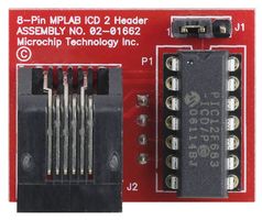 AC162058 - MPLAB ICD HEADER, 8 PIN, FOR PIC12F683 detail