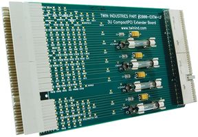 TWIN INDUSTRIES2000-EXTM-LFCOMPACT PCI 32/64BIT EXTENDER CARD 3U detail