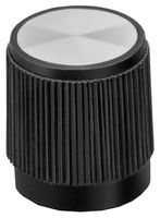 8555 - ROUND SKIRTED KNOB, 0.25IN detail