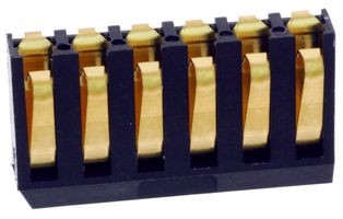 70AAJ-6-M0 - MODULAR BATTERY CONTACT, 6 WAY, 3A detail