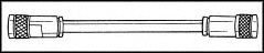 1658-T-60 - COAXIAL CABLE, RG-214/U, 60IN detail