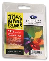JET TEC9243JBCARTRIDGE, CANON COMP, BCI-3EK+30% detail