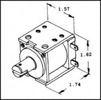 3HD-C-24D - BOX FRAME SOLENOID, 24VDC, 9.2W, 65.8 OHM detail