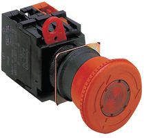 A22ES11 - SWITCH, EMERGENCY STOP, SPST-NO/NC, 110VAC detail