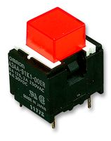 A3AA-91K1-00ER - SWITCH, SPST, MOM, RED detail