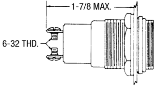 103-0901-05-103 - LAMP SOCKET, INDICATOR BASE, SCREW detail