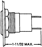 021-0410-29-301 - LAMP, INDICATOR, INCAND, T-3 1/4 detail