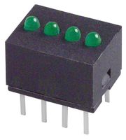 555-5301F - INDICATOR, LED PCB, 4LED, 2MM, GRN, 2.4V detail