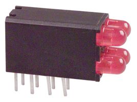 569-0107-777F - INDICATOR, LED PCB, 4LED, 3MM, ORA, 2.2V detail