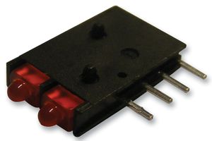 571-0111-100F - LED, PCB, 2MM, BI, RED-RED detail