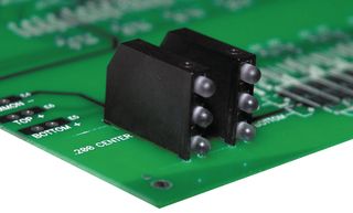 593-313131-013F - INDICATOR, LED PCB, 3-LED, YELLOW/GREEN detail