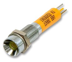19030352 - LED INDICATOR, 24V, YELLOW detail