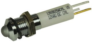 1908025W - INDICATOR, LED PANEL, 5MM, WHITE, 12V detail