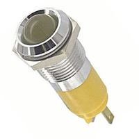 19210352 - INDICATOR, LED PANEL, 10MM, YELLOW, 24V detail