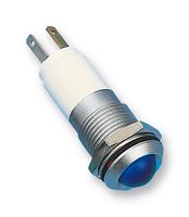19272357 - LED, M14, 24VDC, MATT CHROME, BLU detail