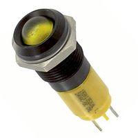 192A0352 - INDICATOR, LED PANEL, 10MM, YELLOW, 24V detail