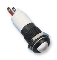 192A135W - LED INDICATOR, 24VDC, BLK, WHITE detail