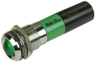 19350131 - INDICATOR, LED PANEL, 10MM, GREEN, 130V detail