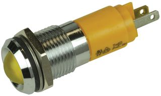 19350133 - INDICATOR, LED PANEL, 10MM, YEL, 130V detail
