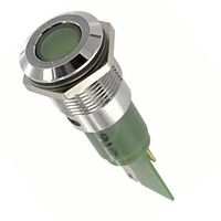 19380355M - INDICATOR, LED PANEL MNT, GREEN, 24V detail