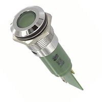 19410235M - INDICATOR, LED PANEL MNT, GREEN, 230V detail