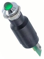 19510431 - INDICATOR, LED PANEL, 5MM, GREEN, 230V detail