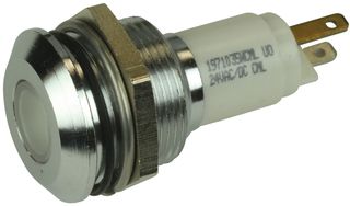 1971035W - INDICATOR, LED PANEL, 10MM, WHITE, 24V detail