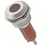 19740230 - INDICATOR, LED PANEL, 10MM, RED, 230V detail