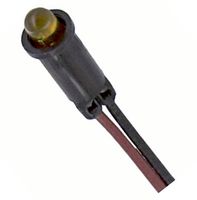 CHICAGO MINIATURE LIGHTING5110F3-5VINDICATOR, LED PANEL MNT, T-1, AMBER, 5V detail