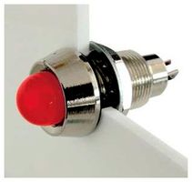 514-114-75 - INDICATOR, LED PANEL, 10MM, GREEN, 110V detail