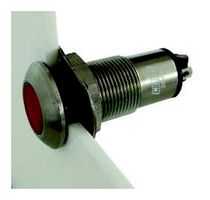 528-532-75 - INDICATOR, LED PANEL MNT, GREEN, 110V detail