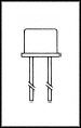 1N6265 - IR EMITTER, 955NM, 5.31MM, TO-46-2, THD detail