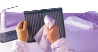 530-0001 - CLEANROOM WIPES, 9X9