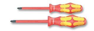 WERA165 I PZ/S #1+2SCREWDRIVER SET, VDE, SL/PZ, 1 AND 2 detail