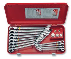 CAROLUS1512.00COMBINATION SPANNER SET, RATCHET detail