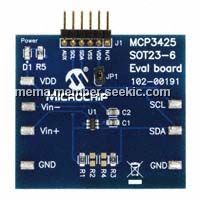 EVALUATION BOARD FOR MCP3425 detail